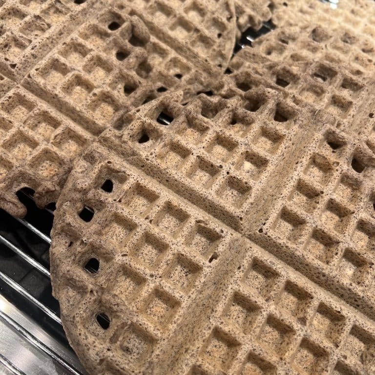 Buckwheat waffles